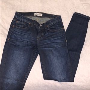 Madewell skinny jeans